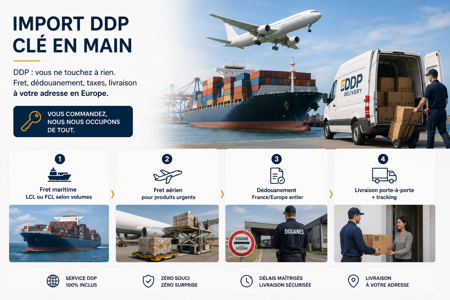Import DDP Clé en Main — MFB SOURCING